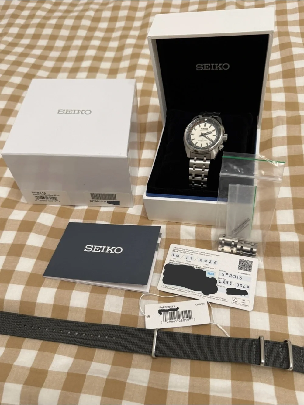 🥝 Seiko Prospex Speedtimer Automatic SPB513J1 - Near Mint – Full Set